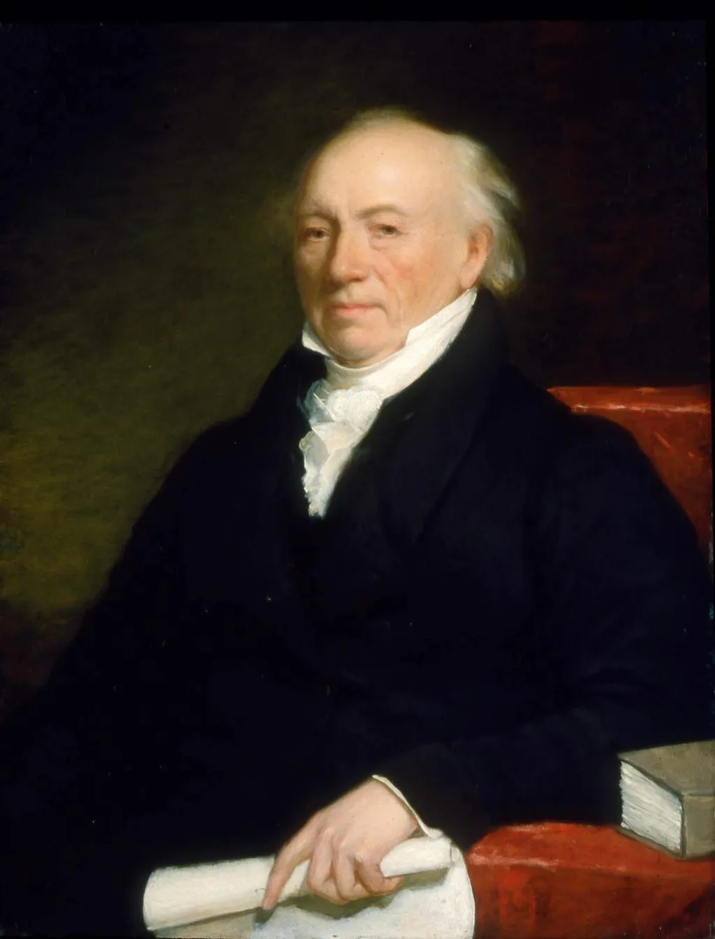 Judge Edward Hutchinson Robbins, by Chester (Charles) Harding, oil, 1827