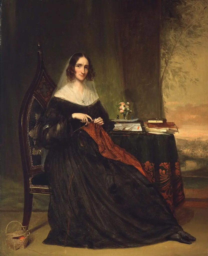 Mrs. Abbott Lawrence (Katherine Bigelow), by Chester (Charles) Harding