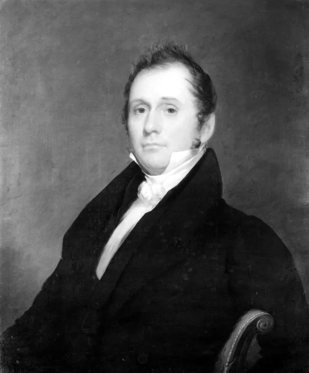 The Honorable Russell Freeman, by Chester (Charles) Harding, oil, 1830