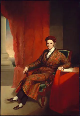 Amos Lawrence, by Chester Harding, 1845