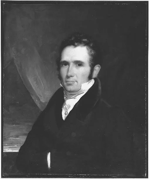 Dr. John Ball Brown, by Chester Harding, oil, 1826