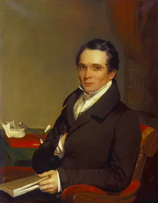 Dr. Samuel A. Bemis, by Chester Harding, 1842