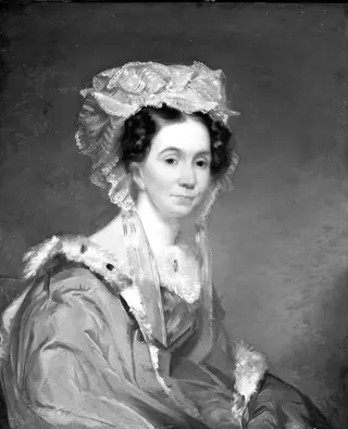 Mrs. John Ball Brown (Rebecca Warren), by Chester Harding