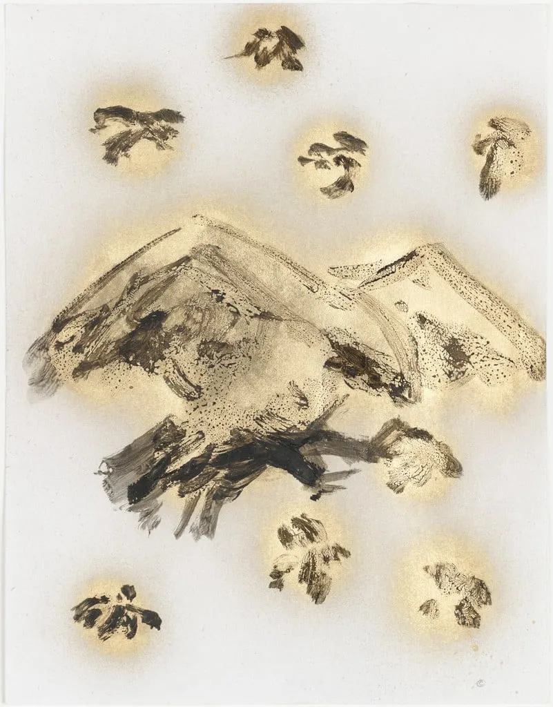 Untitled, by Cheyney Thompson, paint, 2000
