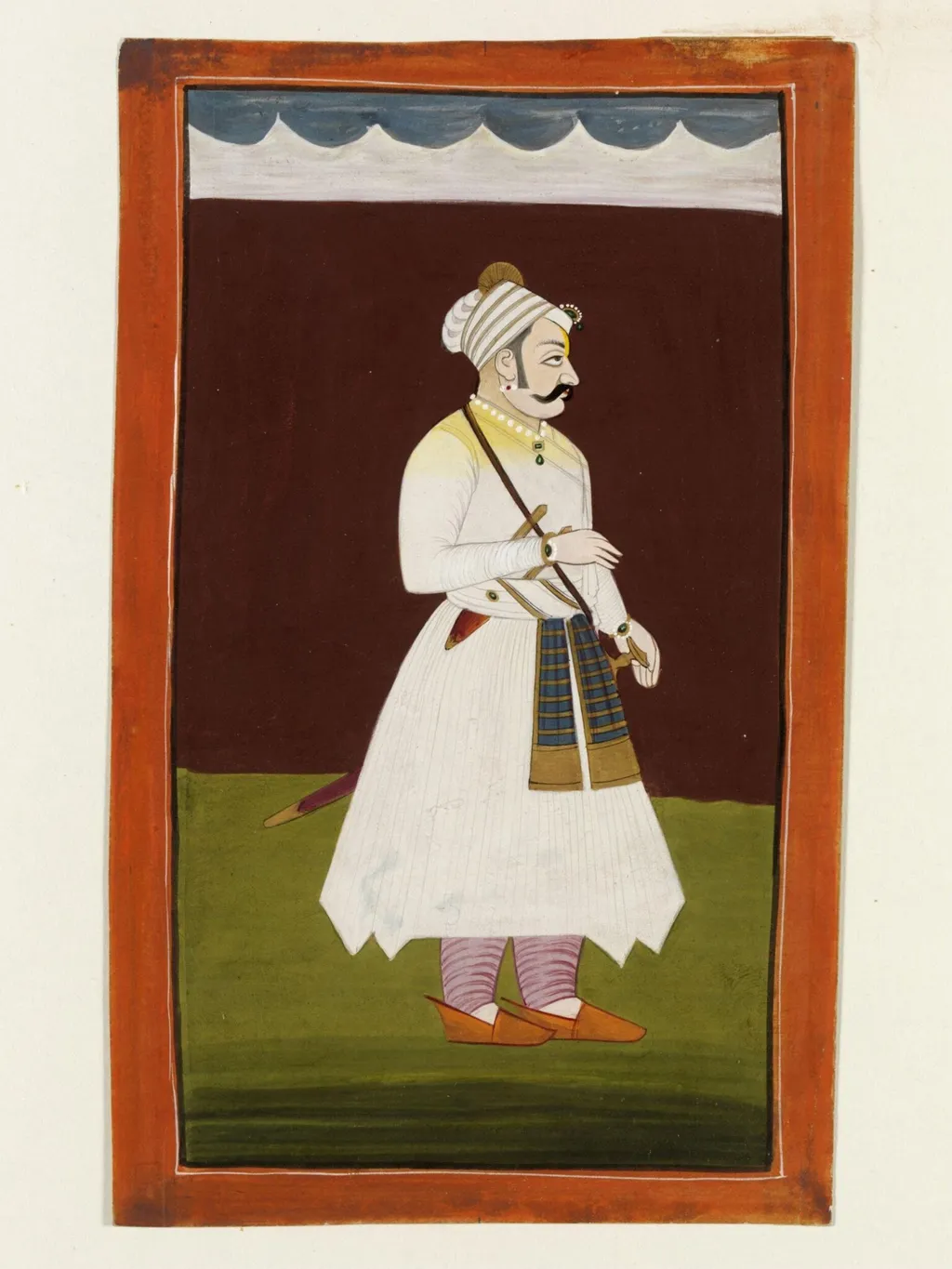 Rao Udaji, by Chhajju Lal, paint, 1890