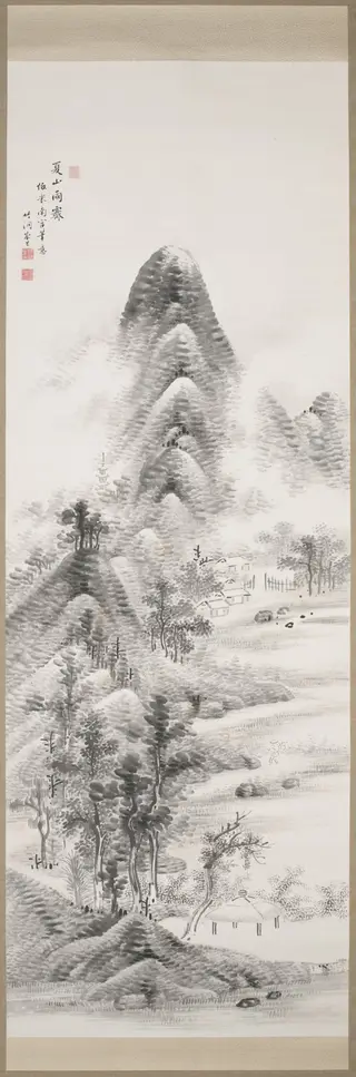 Summer Mountains After Rain