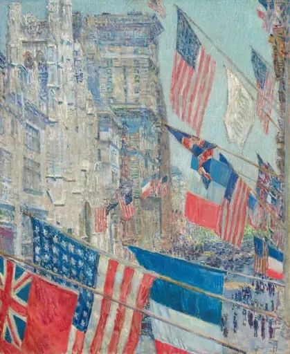 Allies Day, May 1917, by Childe Hassam