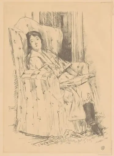 Deshabille, by Childe Hassam