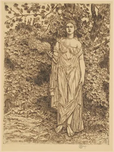 Flora, by Childe Hassam