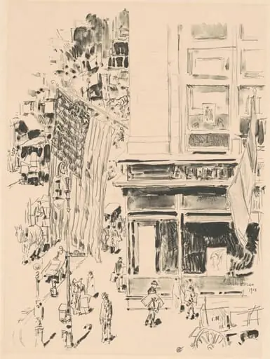 Lafayette Street, by Childe Hassam