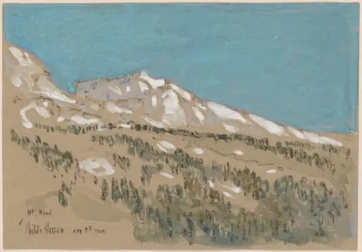 Mount Hood, Oregon, by Childe Hassam