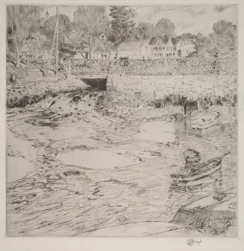Old Lace, by Childe Hassam