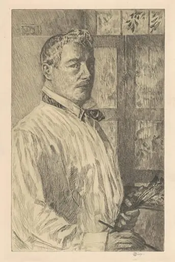 Self-Portrait, by Childe Hassam