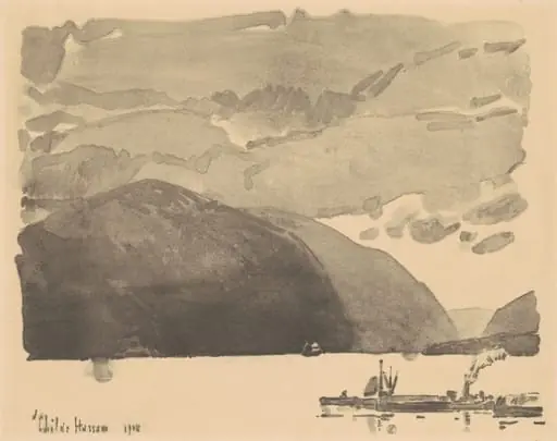 Storm King, by Childe Hassam