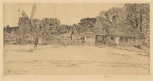 The Heart of Easthampton, by Childe Hassam
