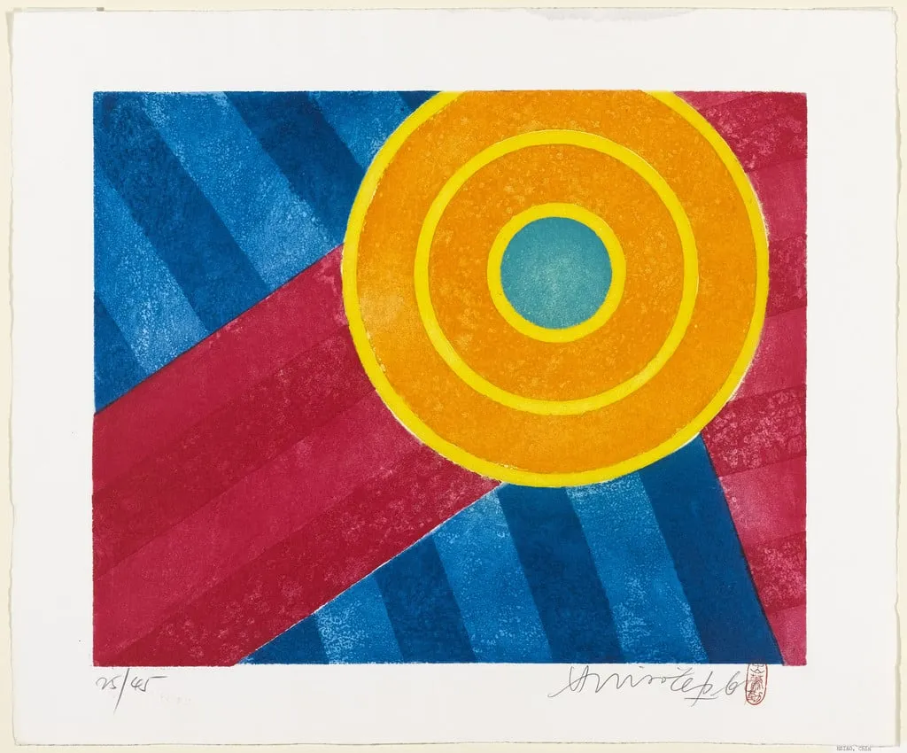 Untitled, by Chin Hsiao, ink, 1964