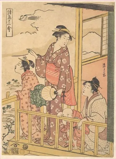 鳥文斎栄之画 「諸鳥十二禽」 尾長鳥|A Long-Tailed Fowl (Onagadori), from the series Twelve Assorted Birds (Shochō jūnikin), by Chôbunsai Eishi
