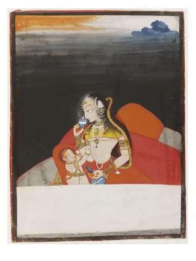 Mother and child, by Chokha