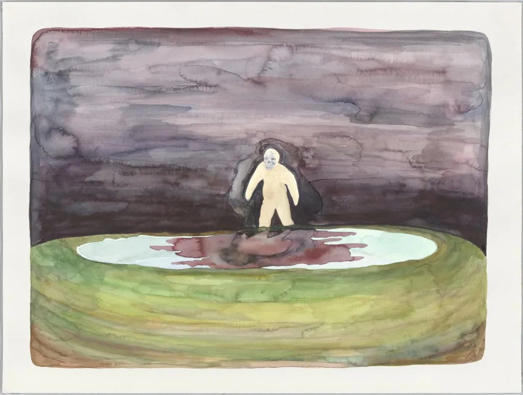 Untitled, by Chris Vasell, watercolor, 2003