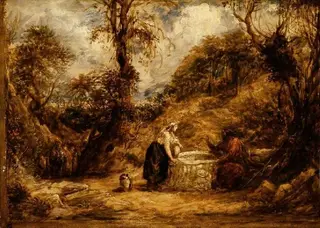 Christ and the woman of Samaria at Jacob's well