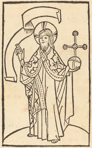 Christ as Salvator Mundi