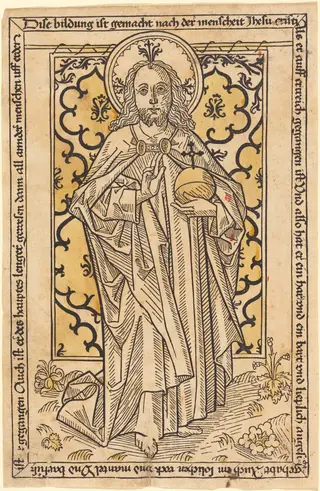Christ as Salvator Mundi