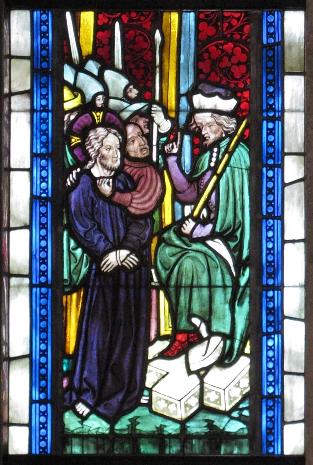 Christ Before Pilate, unspecified, 1396