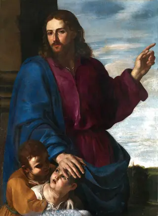 Christ Blessing the Children, by Artemisia Gentileschi