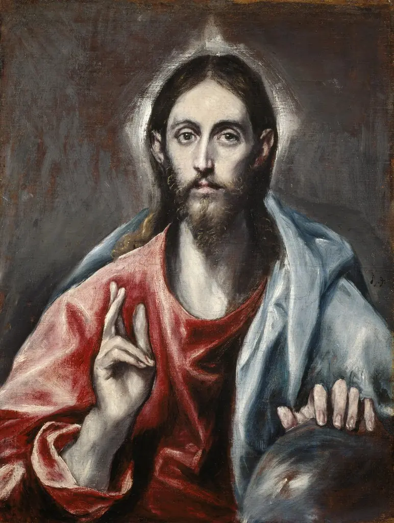 Christ Blessing, The Saviour of the World