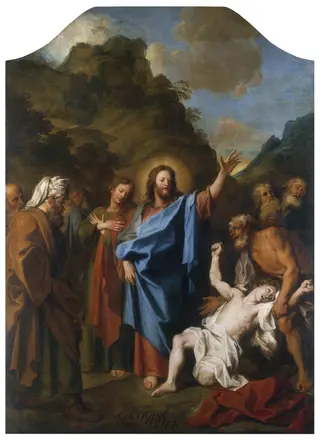 Christ Curing a Possessed Man, by Charles-Antoine Coypel