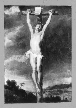 Christ expiring on the cross