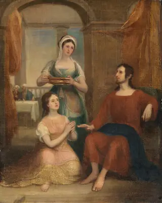 Christ in the House of Martha and Mary