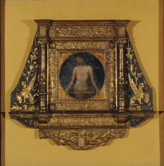 Christ on the sarcophagus