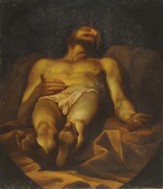 Christ recumbent