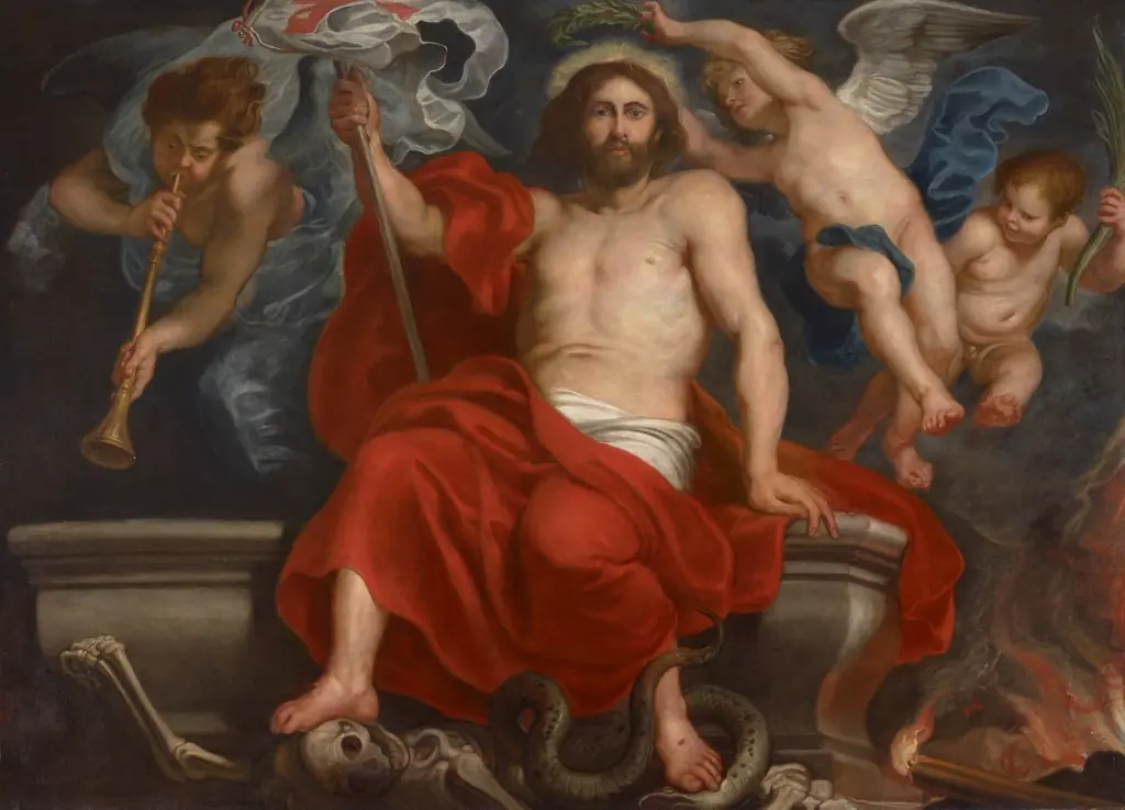 Christ triumphant over Sin, Death, and the Grave