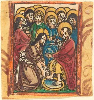 Christ Washing the Feet of the Apostles