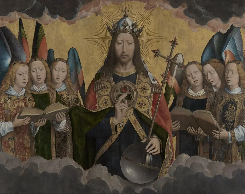 Christ with Singing Angels
