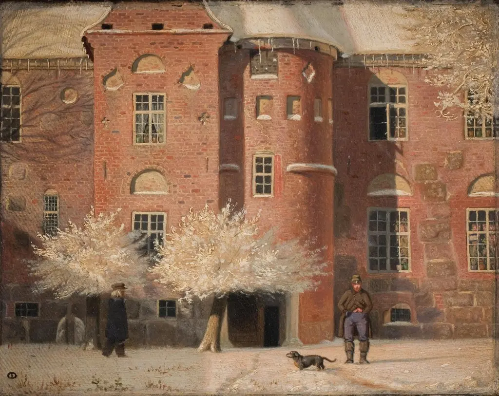 The Manor of Krabbesholm in Jutland, by Christen Dalsgaard