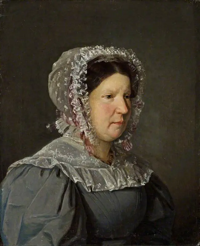 Portrait of Cecilia Margaret Købke, the Artist's Mother, by Christen Købke