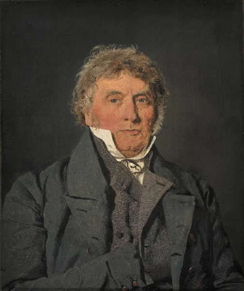 Portrait of the Artist´s Father, Master Baker Peter Berendt Købke, by Christen Købke, oil, 1835