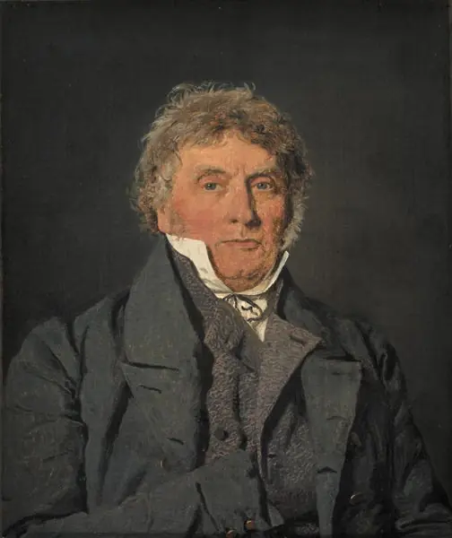 Portrait of the Artist´s Father, Master Baker Peter Berendt Købke, by Christen Købke