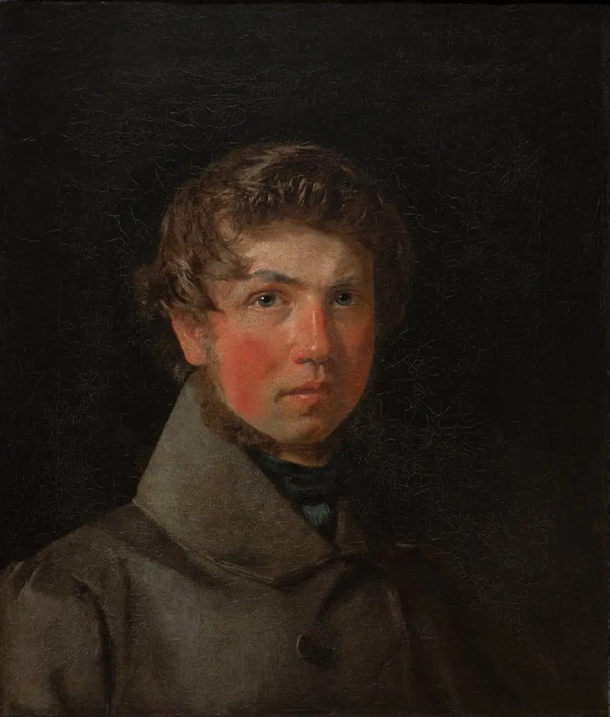 Self-Portrait, by Christen Købke