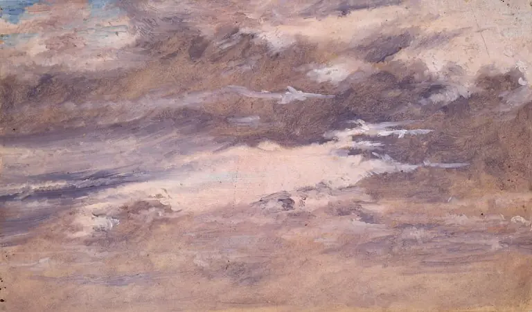 Study of Clouds, by Christen Købke