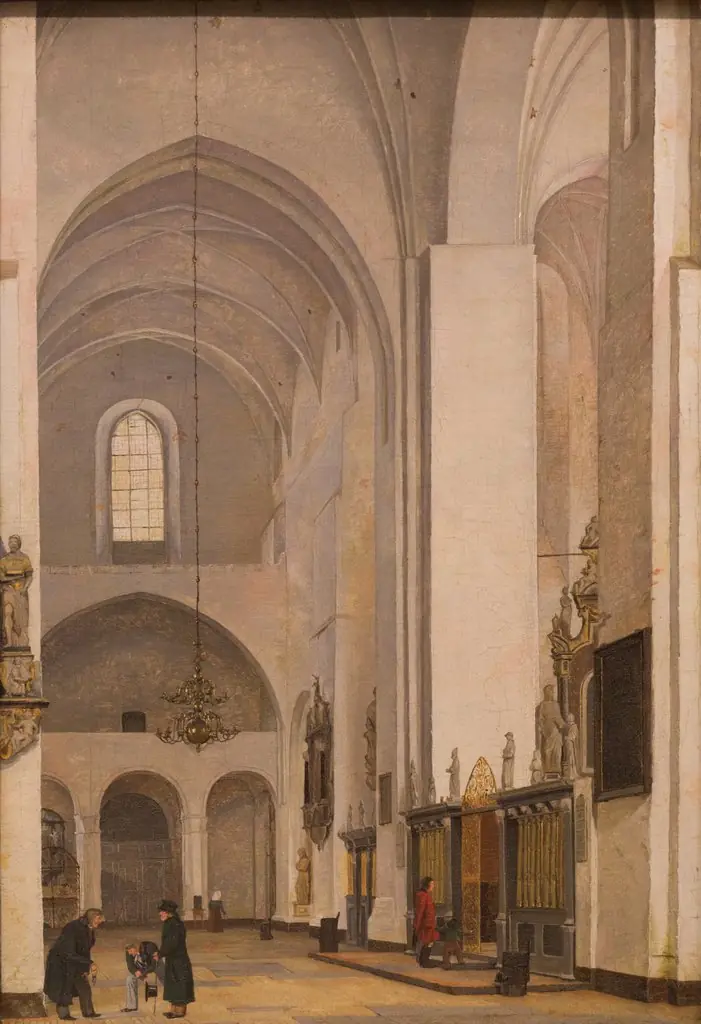 The Transept of Århus Cathedral, by Christen Købke