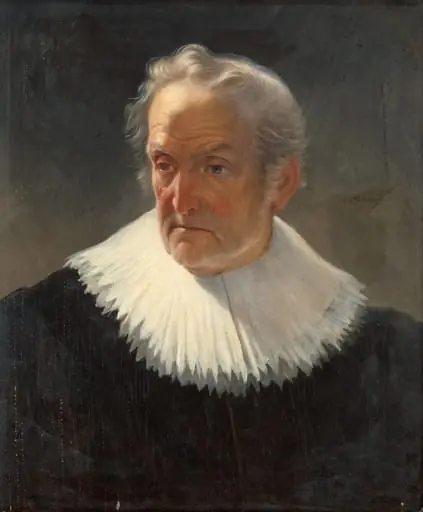 An old Man in 17th-century Dress, by Christiaan Julius Lodewijk Portman