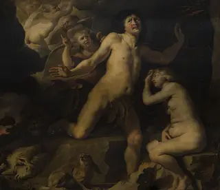 Der Sündenfall, by Christiaen van Couwenbergh, 1635