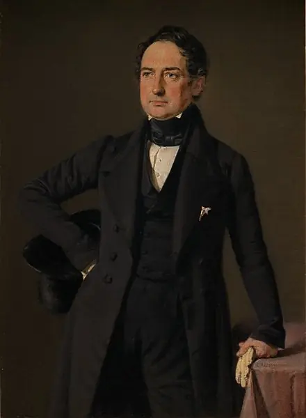 Fabriksdirektør Ole Jørgen Rawert, by Christian Albrecht Jensen