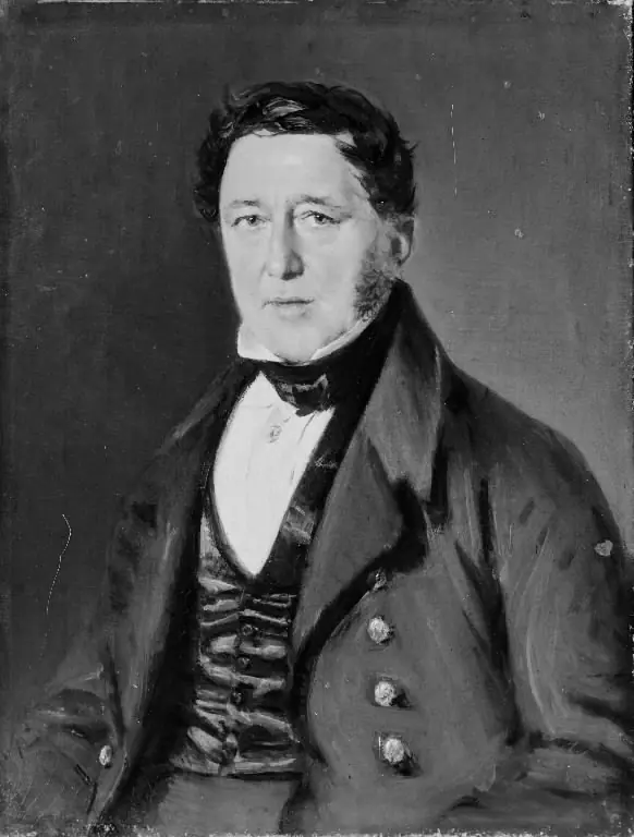 Peter Hiort Lorenzen, slesvigsk stænderdeputeret, kunstnerens svoger, by Christian Albrecht Jensen