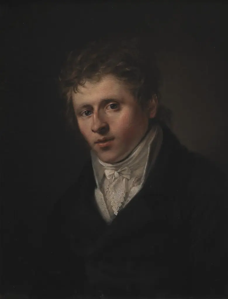 Portrait of J.C. Dahl, by Christian Albrecht Jensen