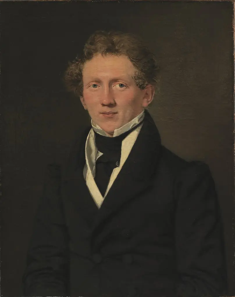 Skibsintendant Theodor Emil Ludvigsen, by Christian Albrecht Jensen
